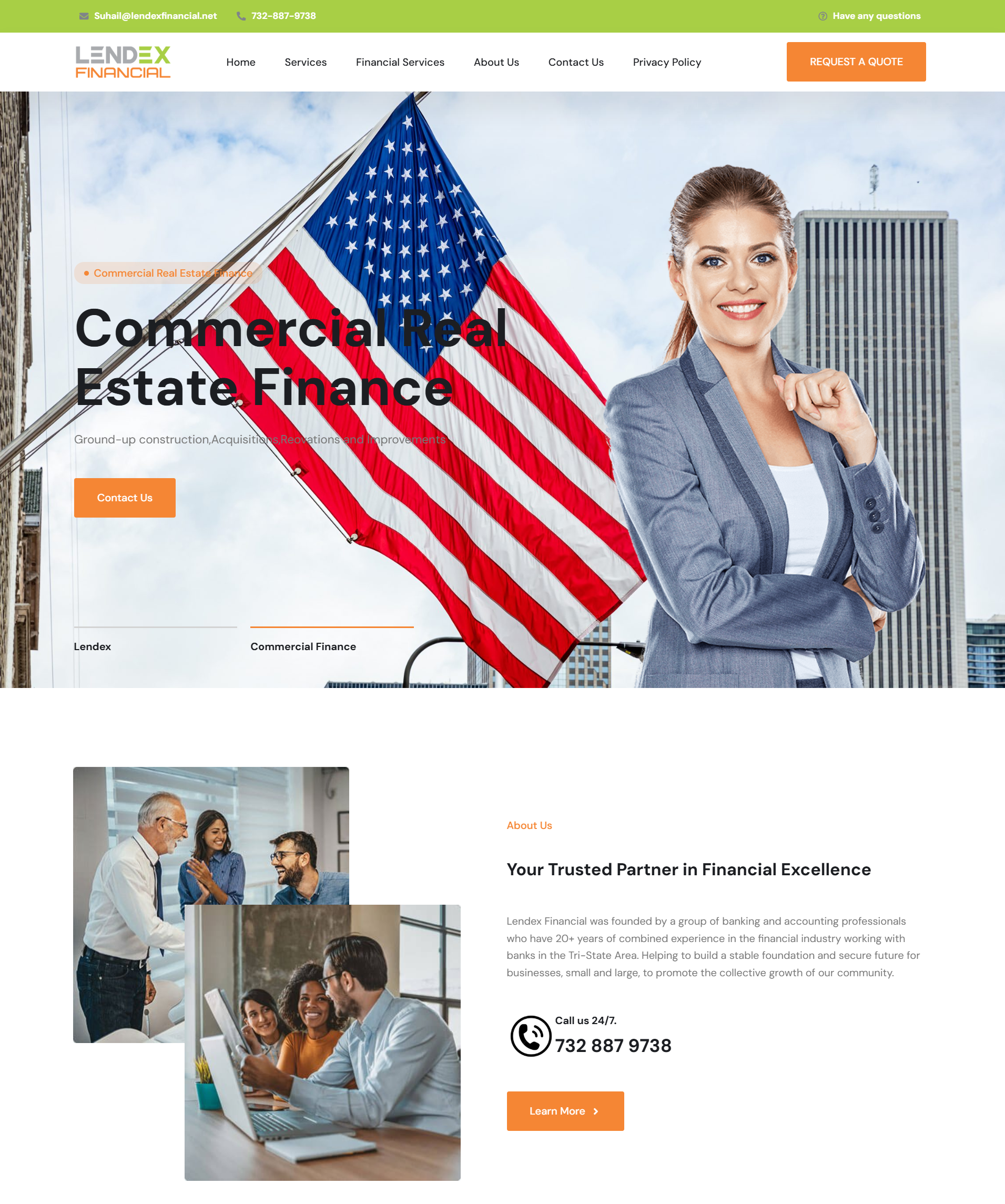 Lendex Financial – Homepage