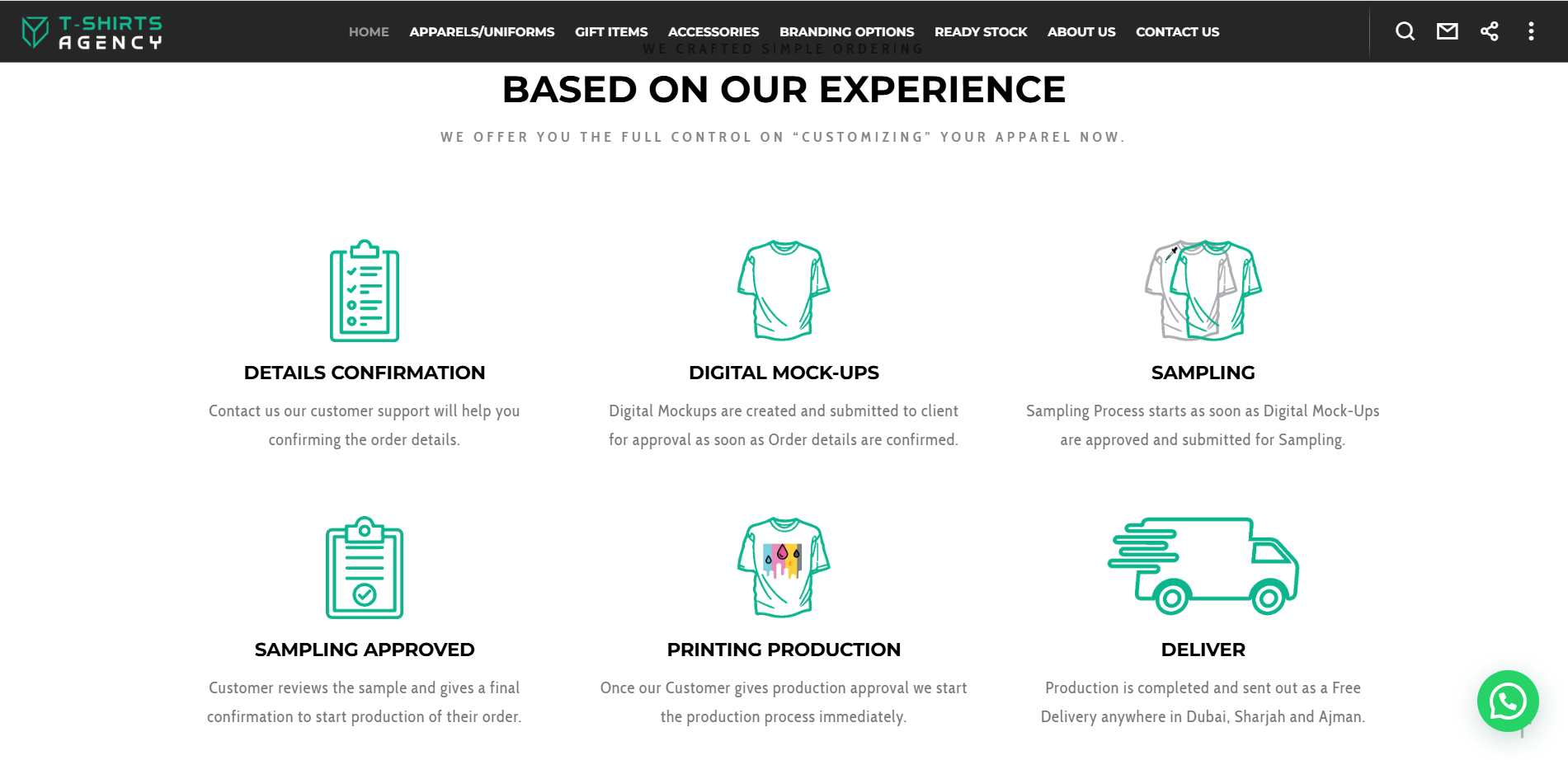 T-Shirts Agency – Mega Menu Navigation