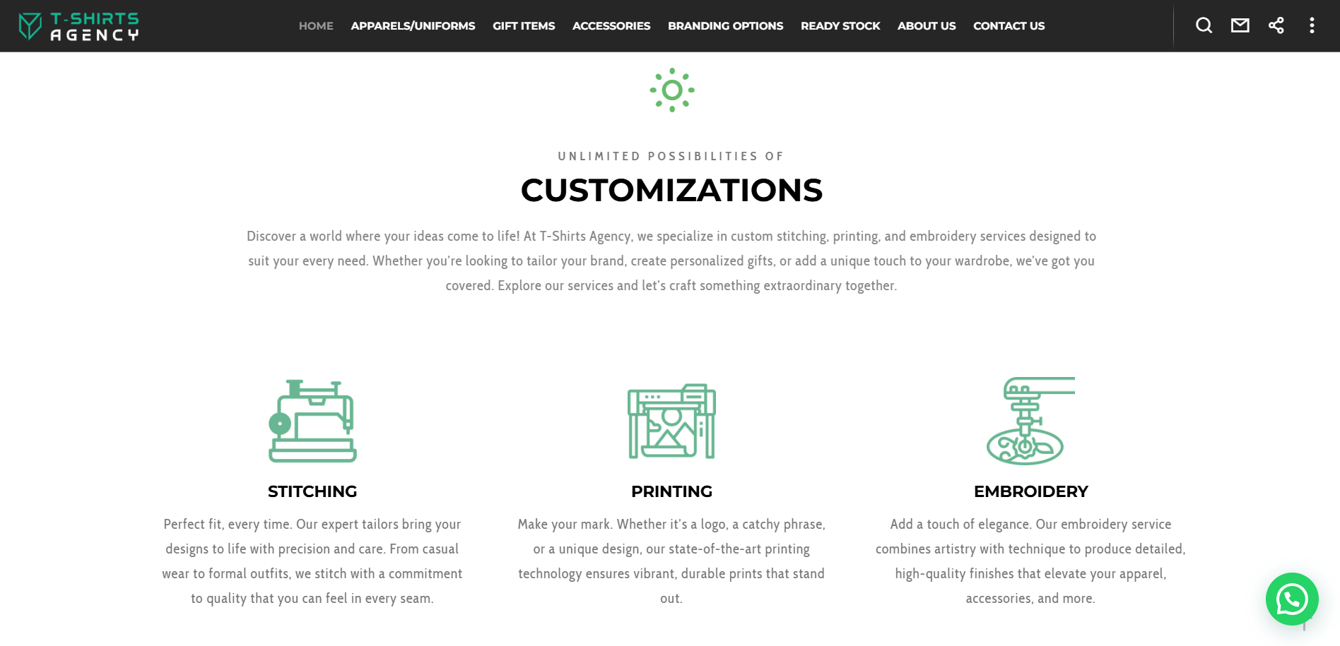 T-Shirts Agency – Product Categories