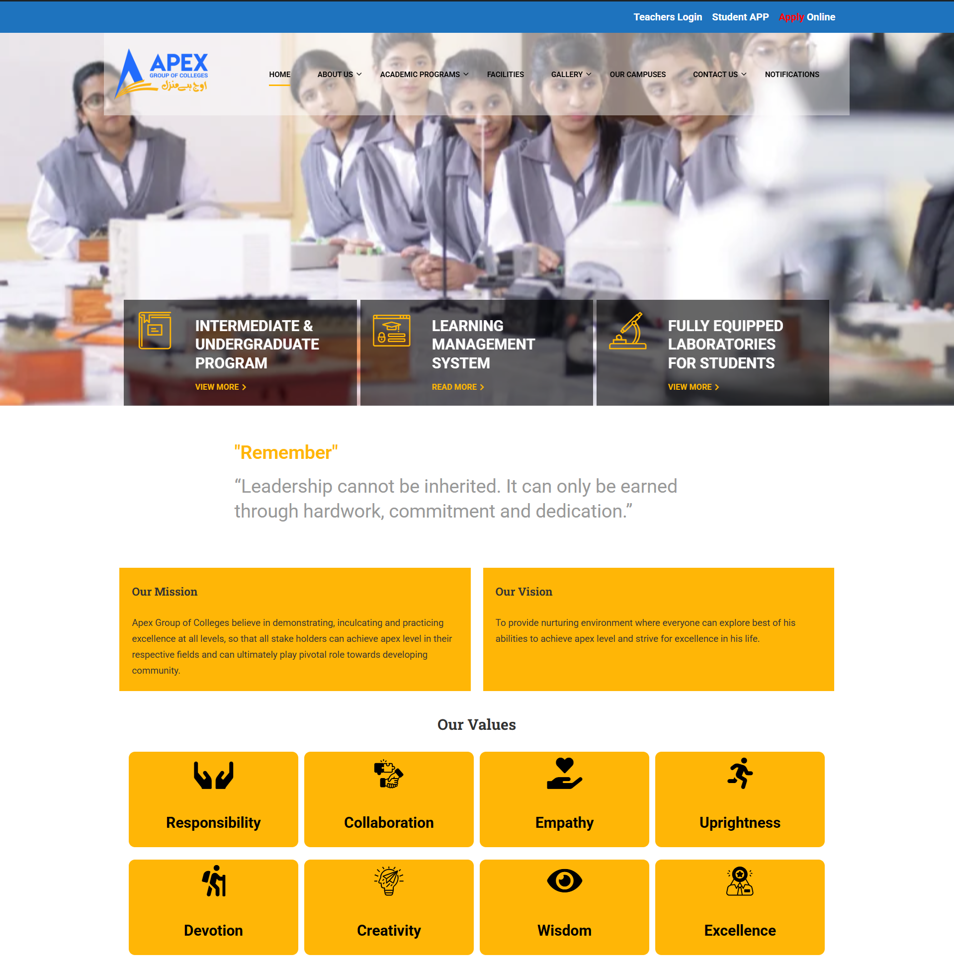 AGC – Homepage Design